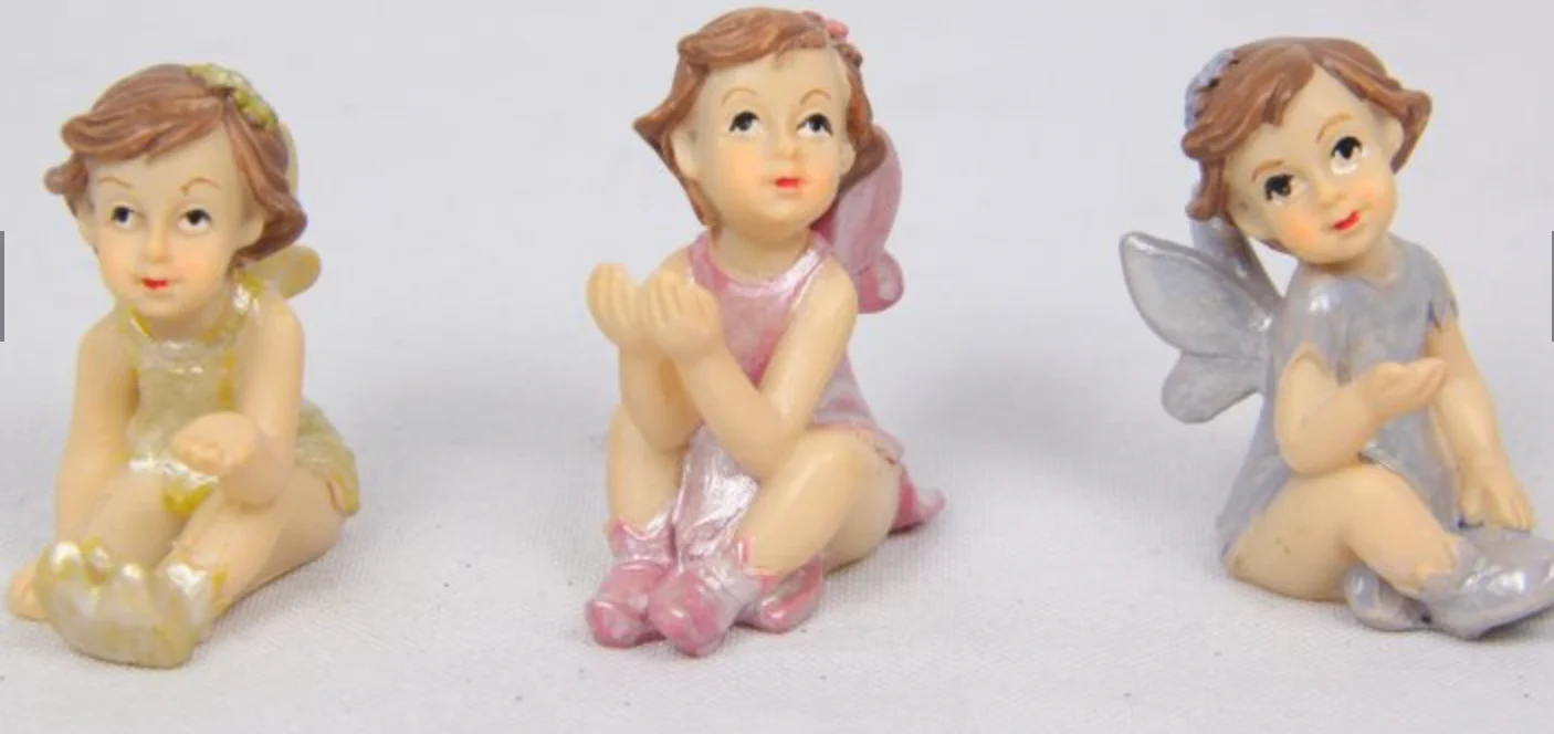 Miniature Fairies 3 Asstd - 4cm - Image 2