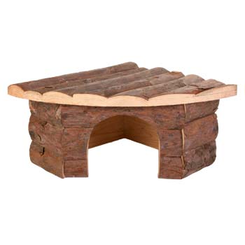 Natural Gpig Cnr House 22X22X13Cm