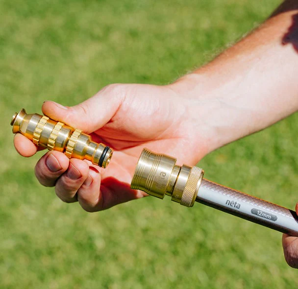 Neta Brass 12mm Click On Jumbo Nozzle - Image 2