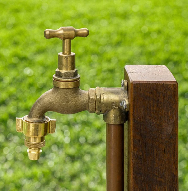 Neta Brass 12mm Screw On Tap Adaptor - Image 2
