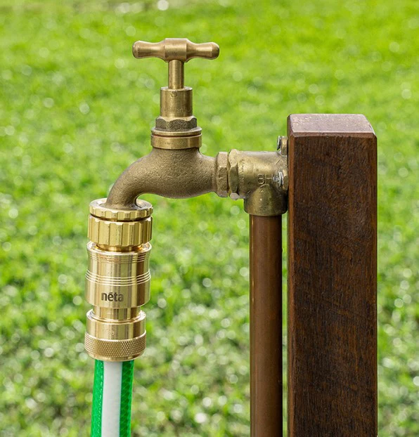 Neta Brass 18mm EZ Hose Connector - Image 3
