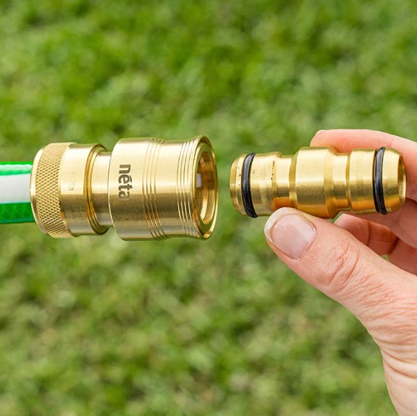Neta Brass 18mm EZ Hose Connector - Image 4