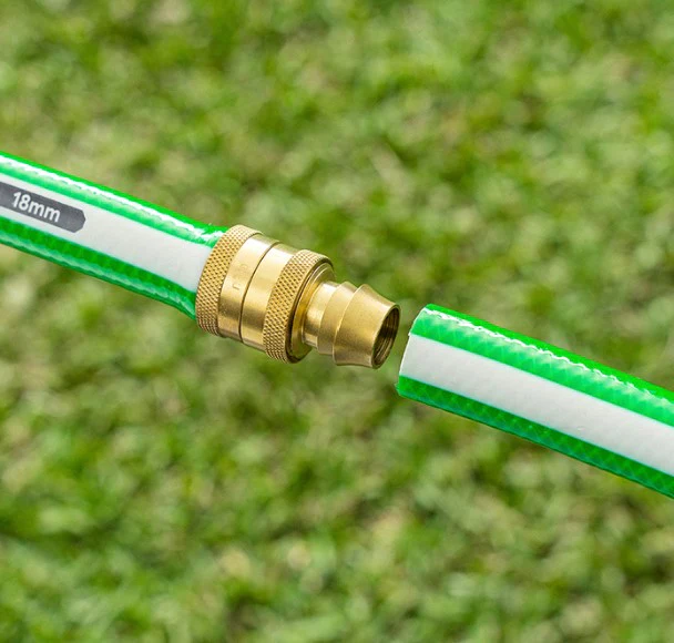 Neta Brass 18mm Screw Hose Joiner - Image 3