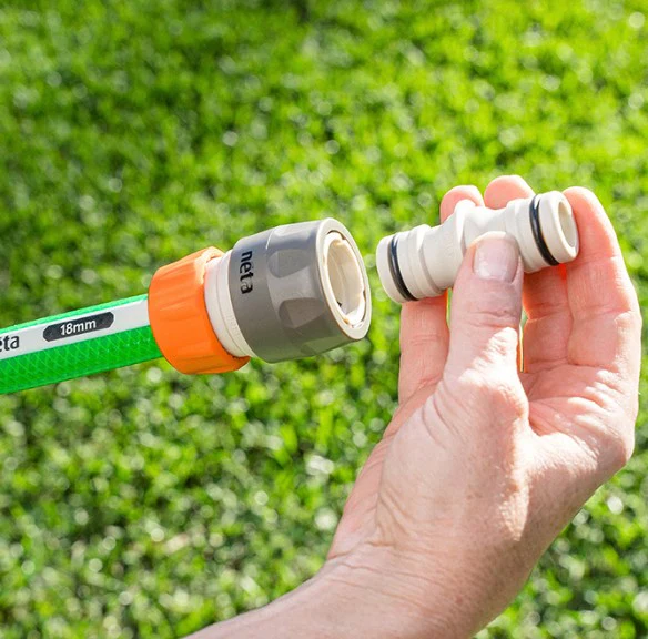 Neta Plastic 18mm Hose Connector - Image 3