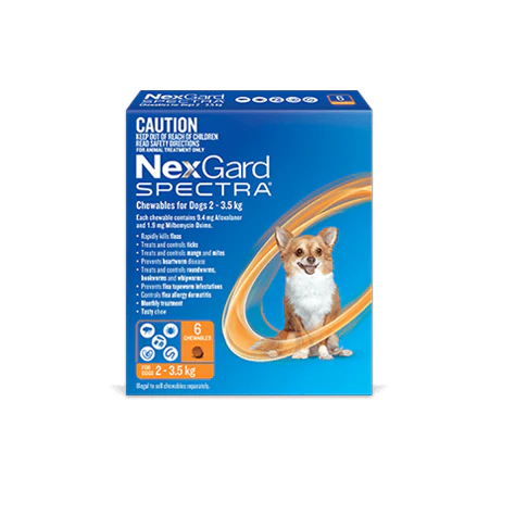 Nexgard Spectra Chewables for Dogs 2-3.5kg - Image 2