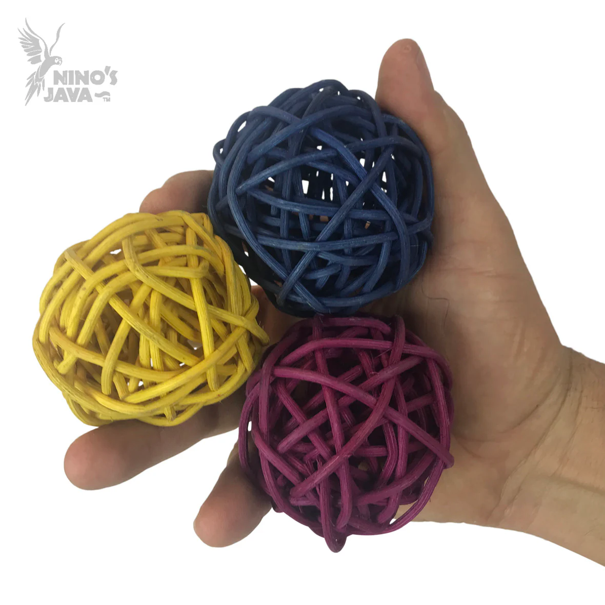 Ninos Java Rattan Balls 10pk - Image 2