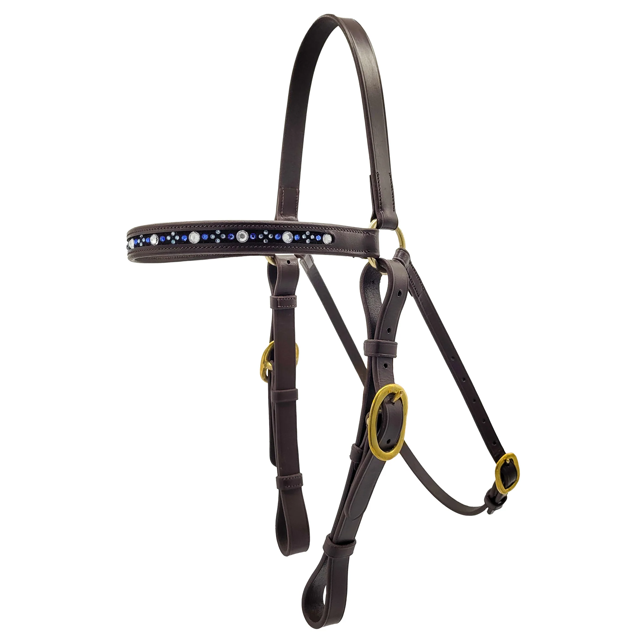 Oregon Blue Bling Barcoo Bridle - Image 2