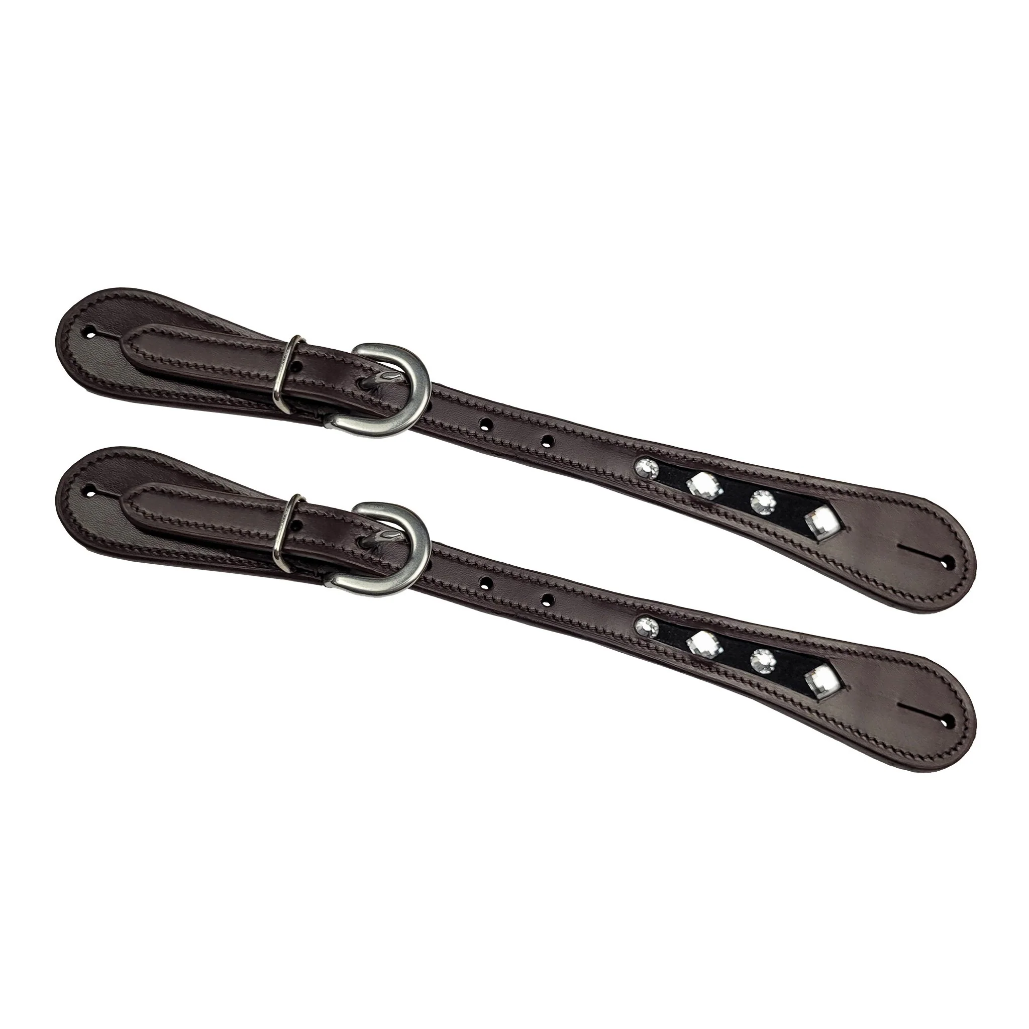 Oregon Silver Bling Western Spur Straps - Image 2