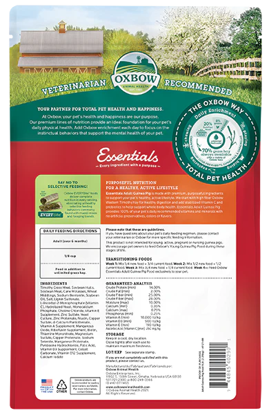 Oxbow Essentials Adult Guinea Pig Food - Image 2