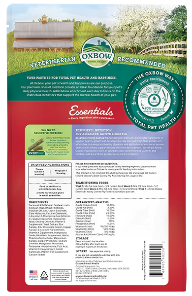 Oxbow Essentials Young Guinea Pig Food - Image 2