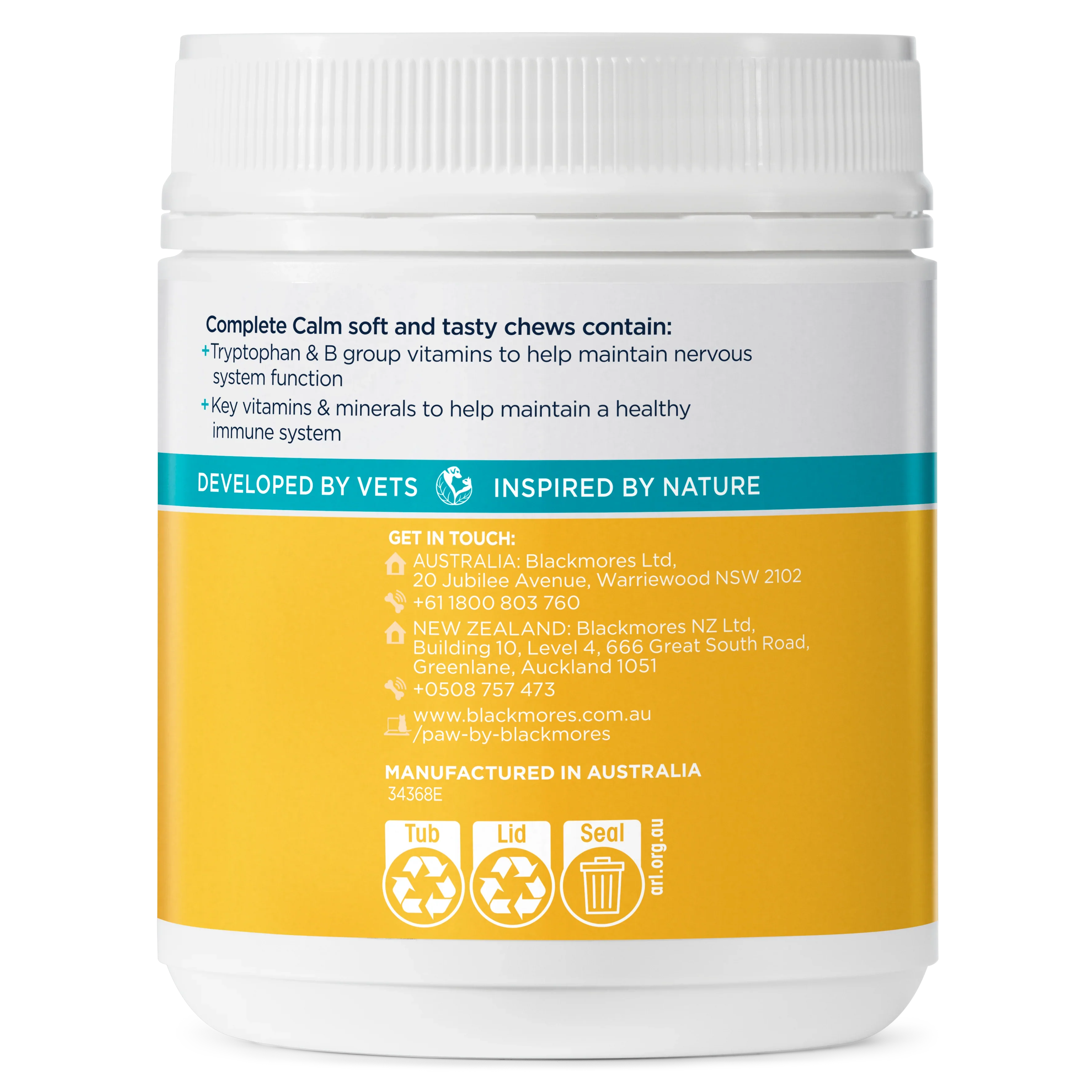 PAW by Blackmores Complete Calm for Dogs Chews - Image 2