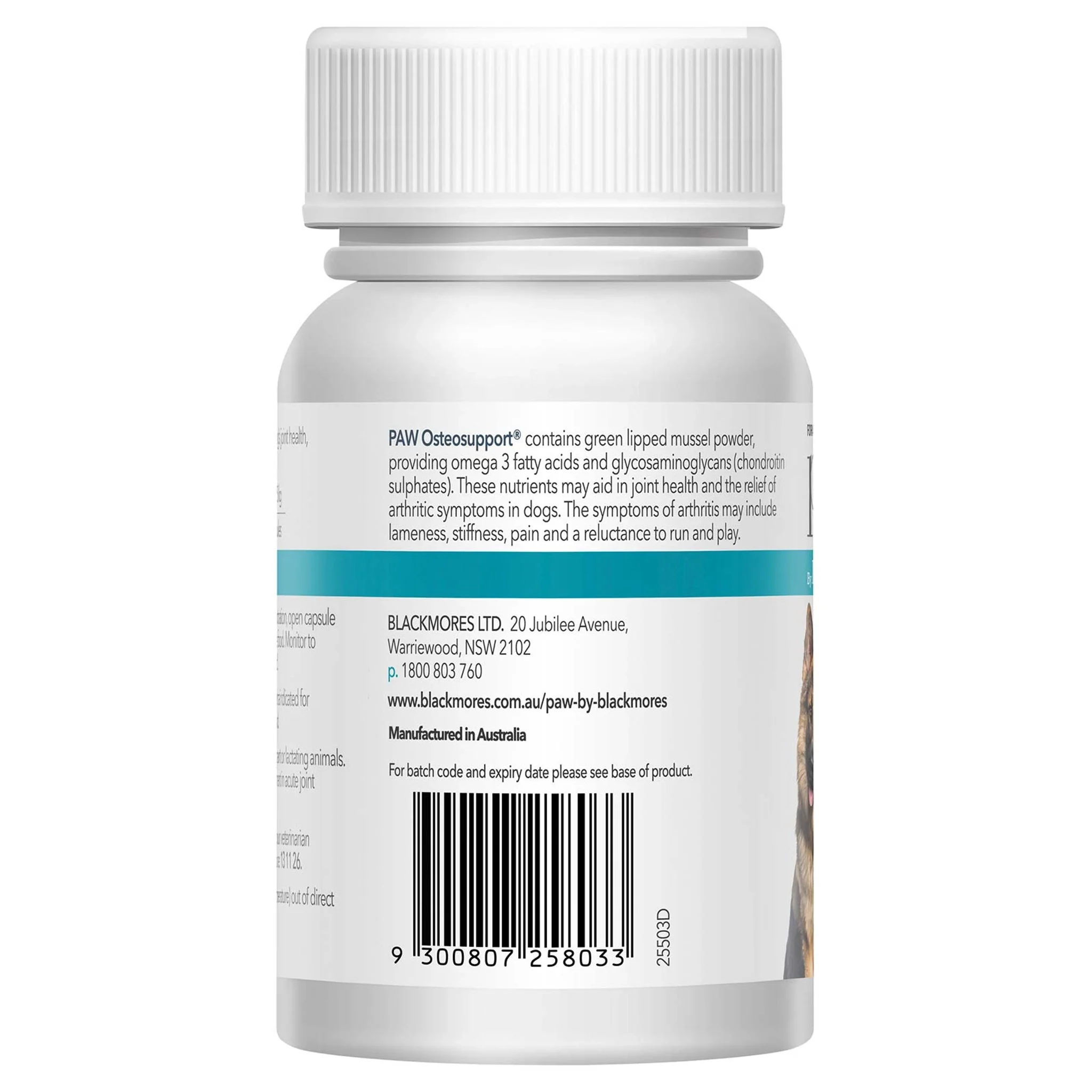 PAW by Blackmores Osteosupport Joint Care Powder for Dogs - Image 2