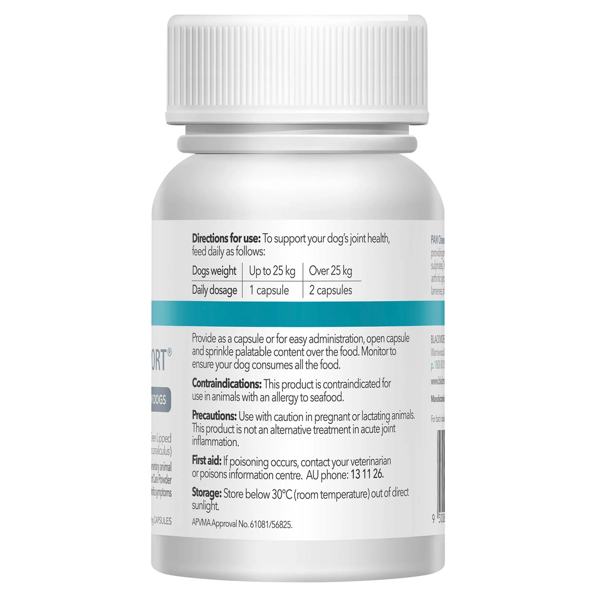PAW by Blackmores Osteosupport Joint Care Powder for Dogs - Image 3