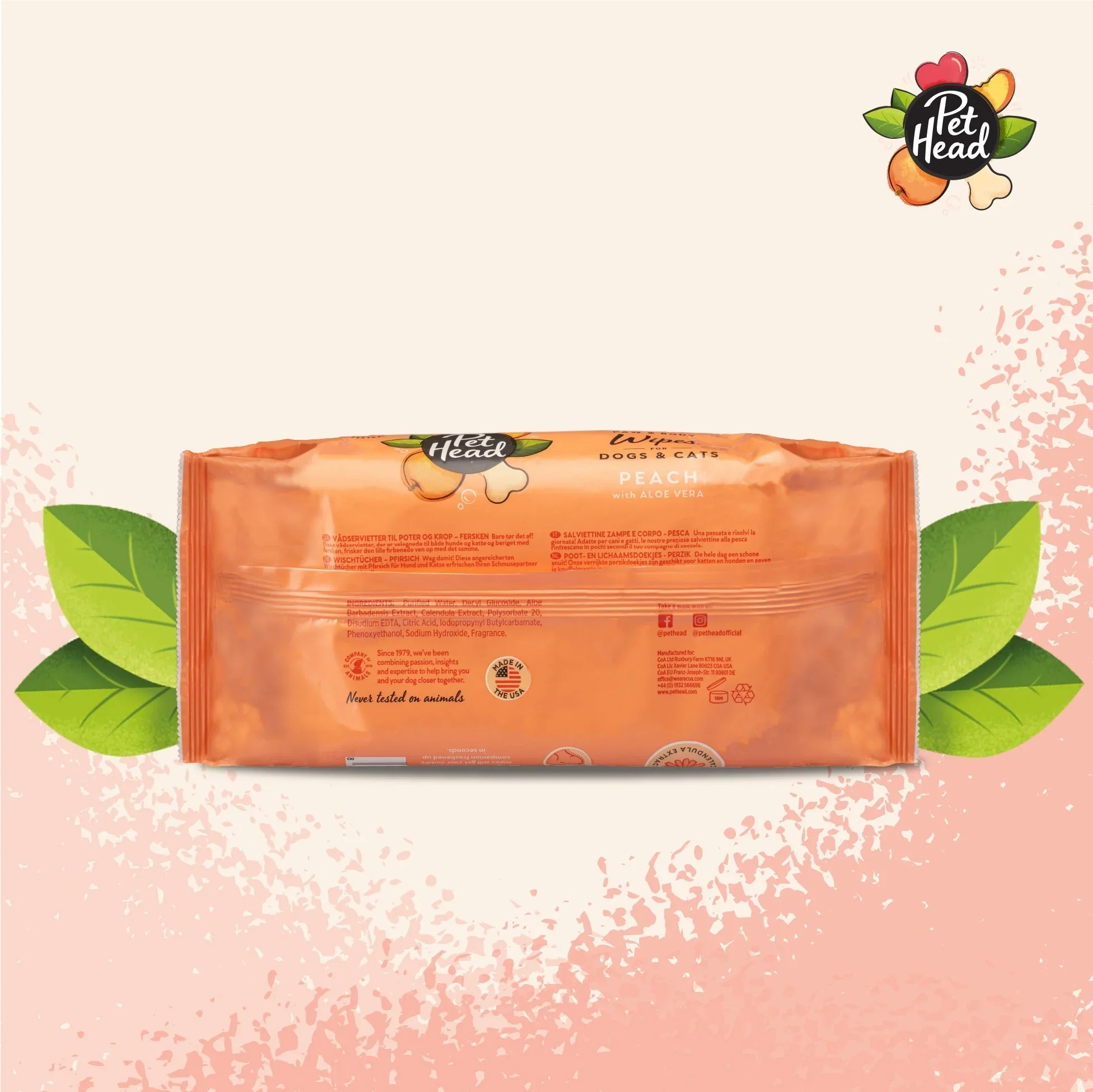 Pet Head Quick Fix Wipes - Image 2