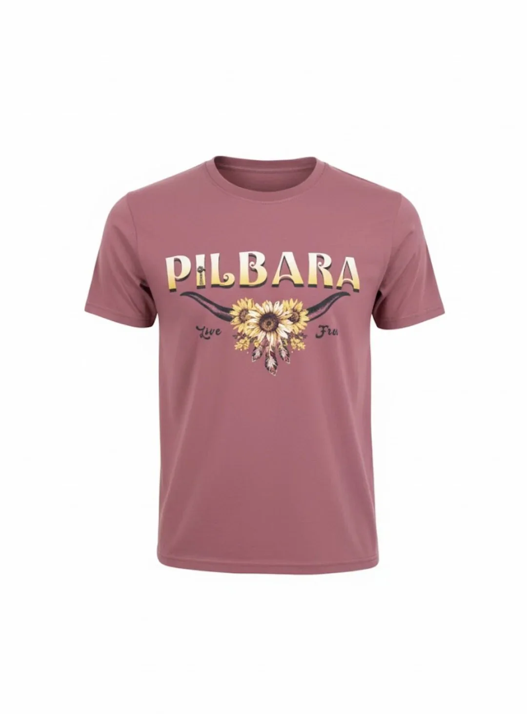Pilbara Womens Live Free T-Shirt - Image 3