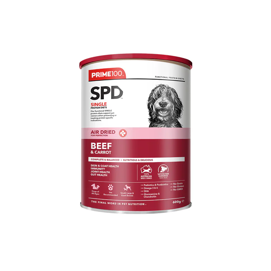 Prime100 SPD Air Dried Beef and Carrot Dry Dog Food - Image 3