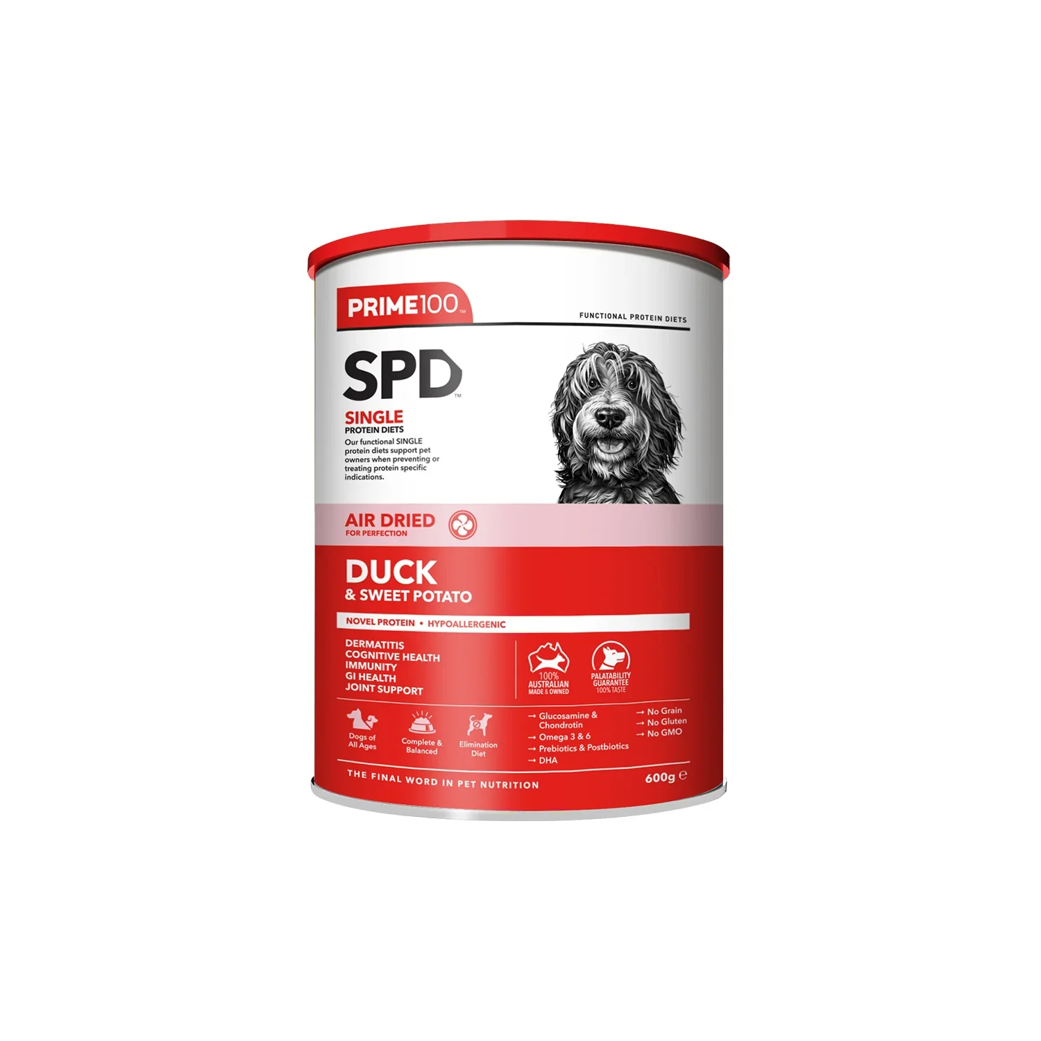 Prime100 SPD Air Dried Duck and Sweet Potato Dry Dog Food - Image 3