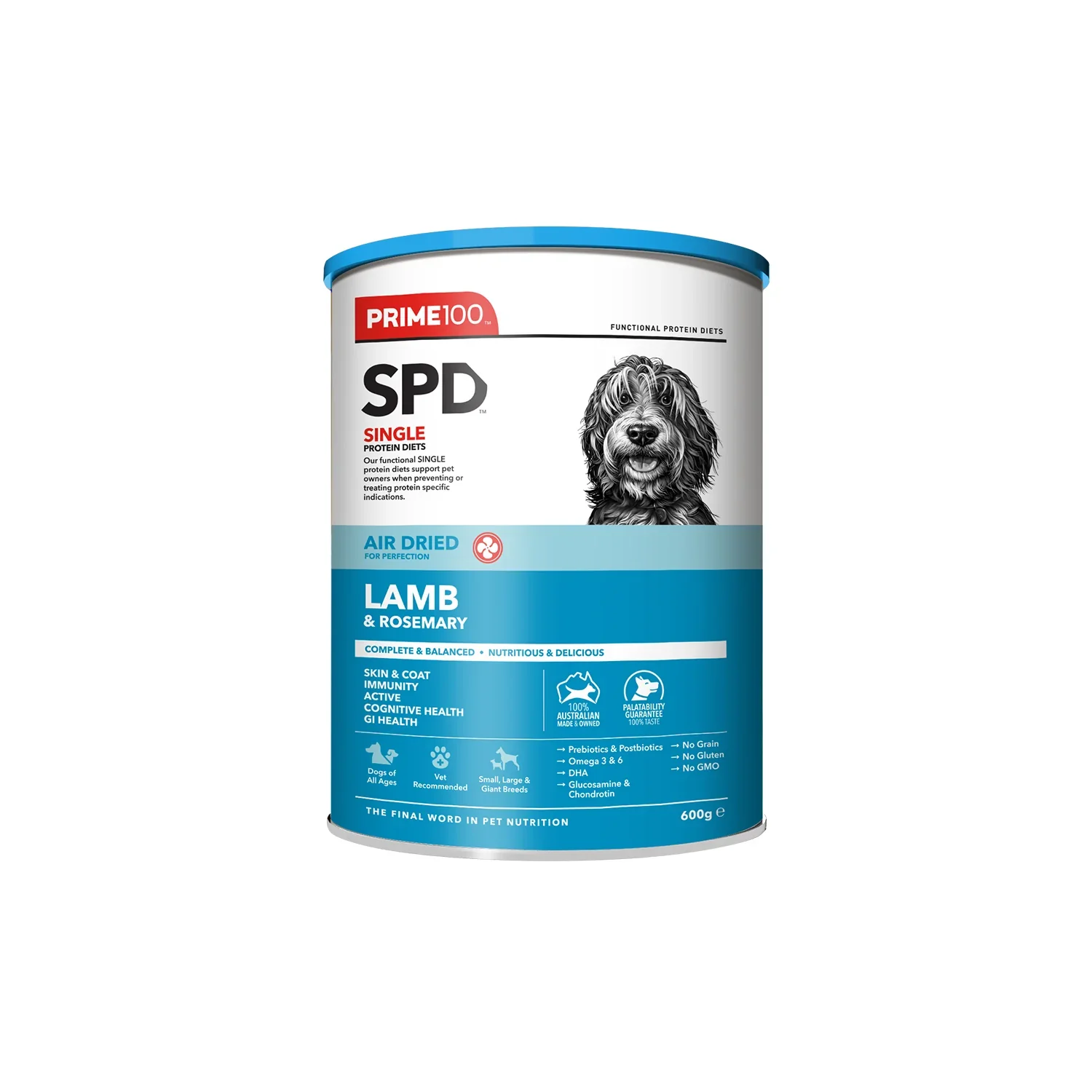 Prime100 SPD Air Dried Lamb and Rosemary Dry Dog Food - Image 3