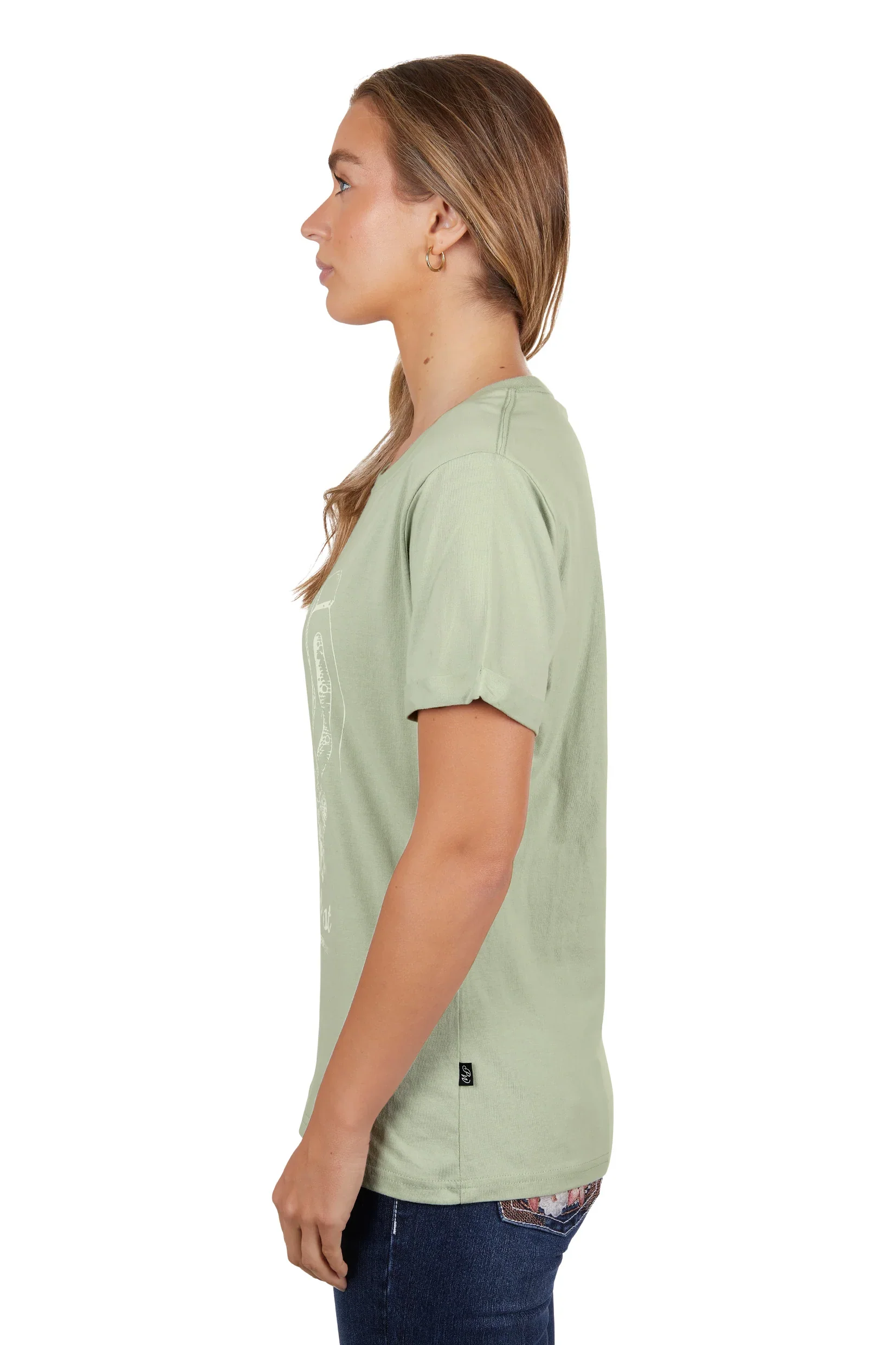 Pure Western Womens Skylar Short Sleeve Tee - Image 4