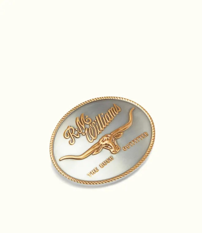 R.M.Williams Logo Buckle - Image 3