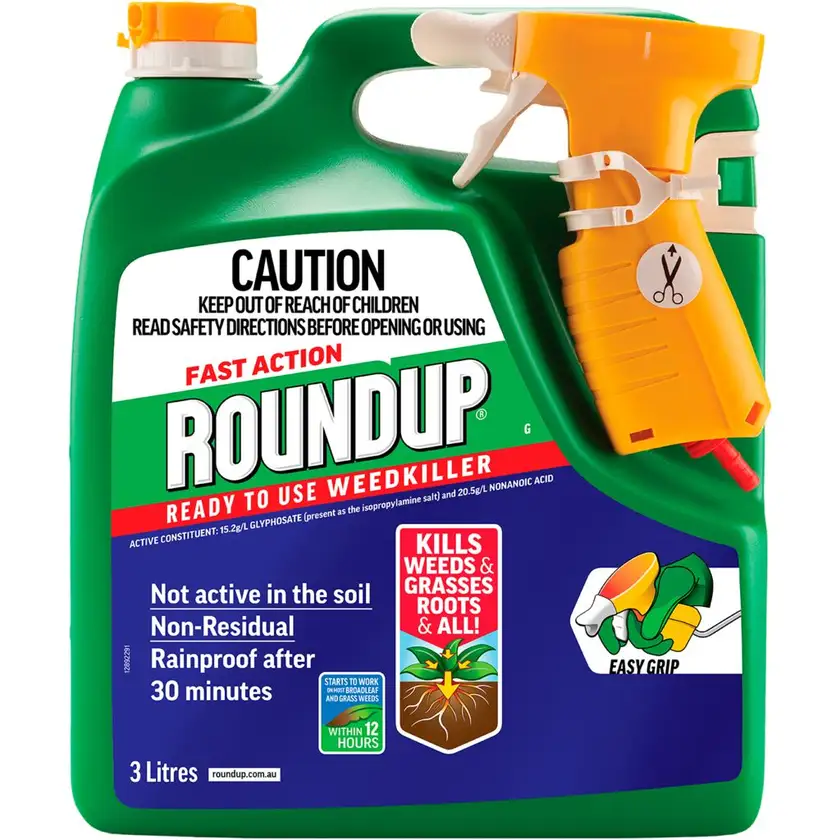 Roundup Fast Action RTU Herbicide - Glyphosate Nonanoic Acid - Image 2