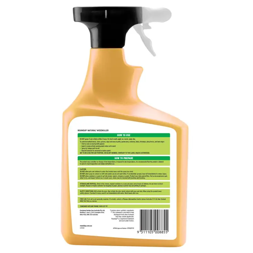 Roundup Natural Herbicide RTU - Nonanoic Acid - Image 2