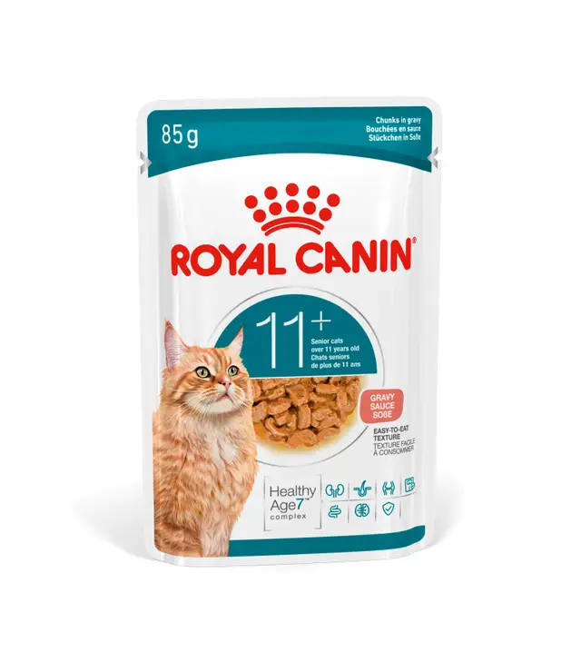 Royal Canin Cat Ageing 11+ Gravy Wet Cat Food - Image 3