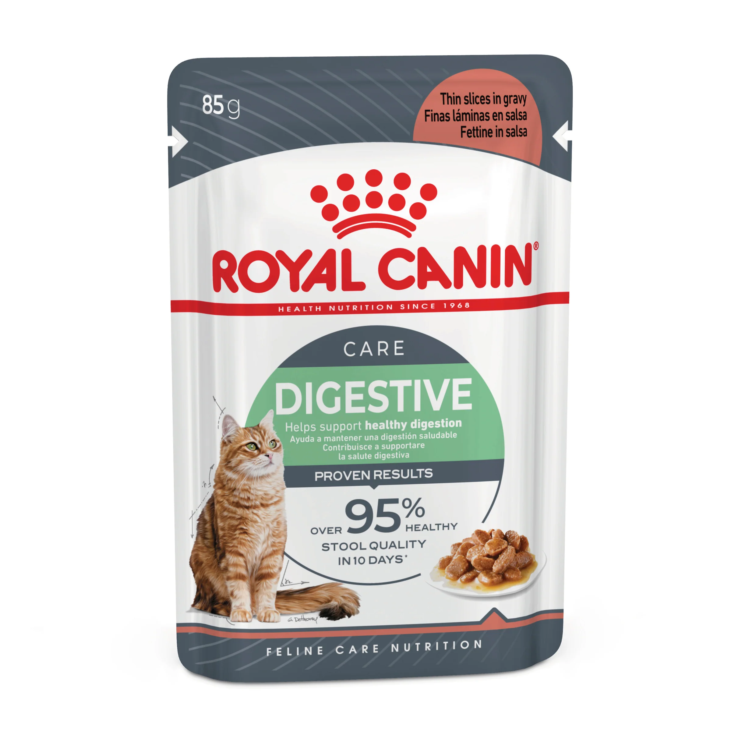 Royal Canin Cat Digestive Care Gravy Wet Cat Food - Image 2