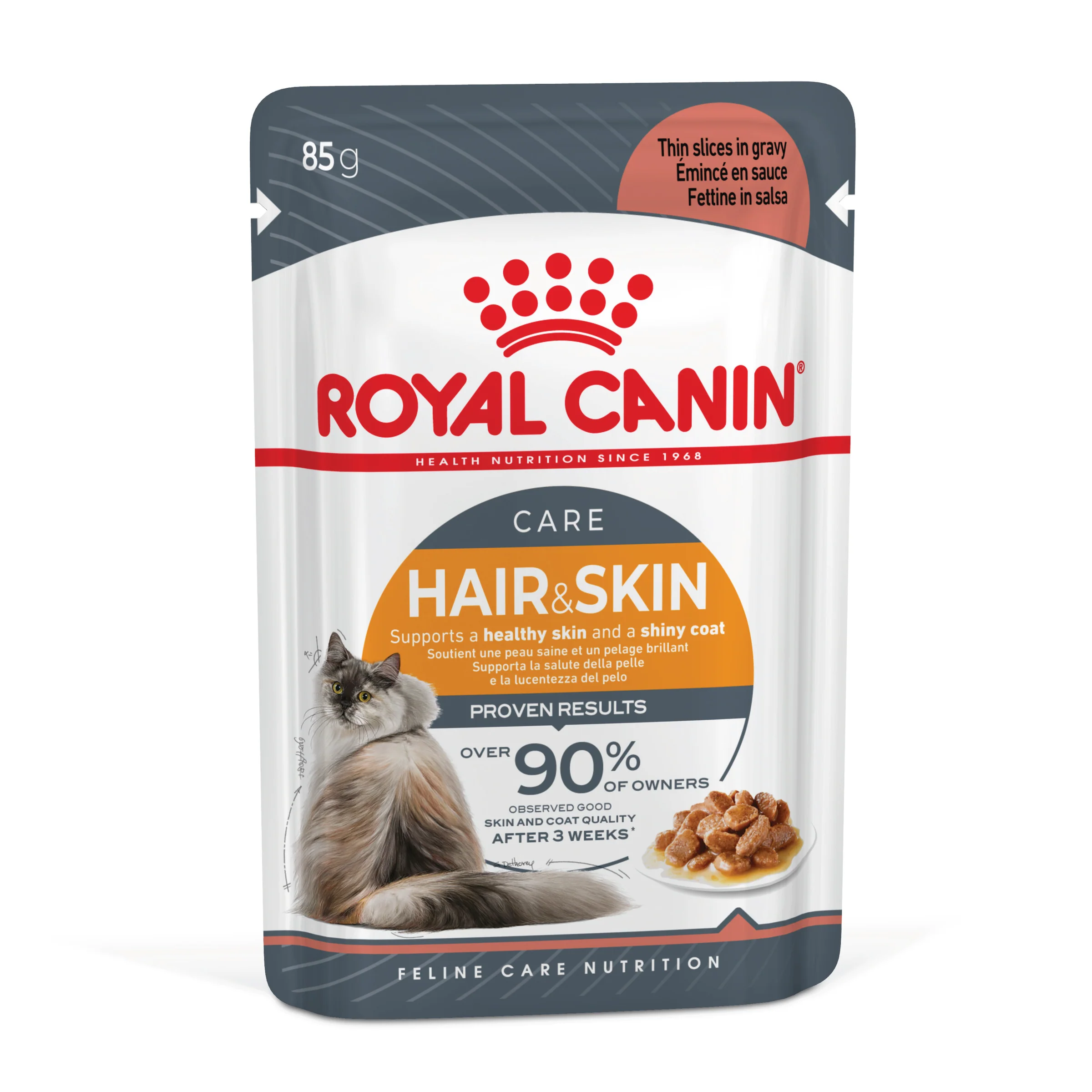 Royal Canin Cat Hair and Skin Care Gravy Wet Cat Food - Image 2
