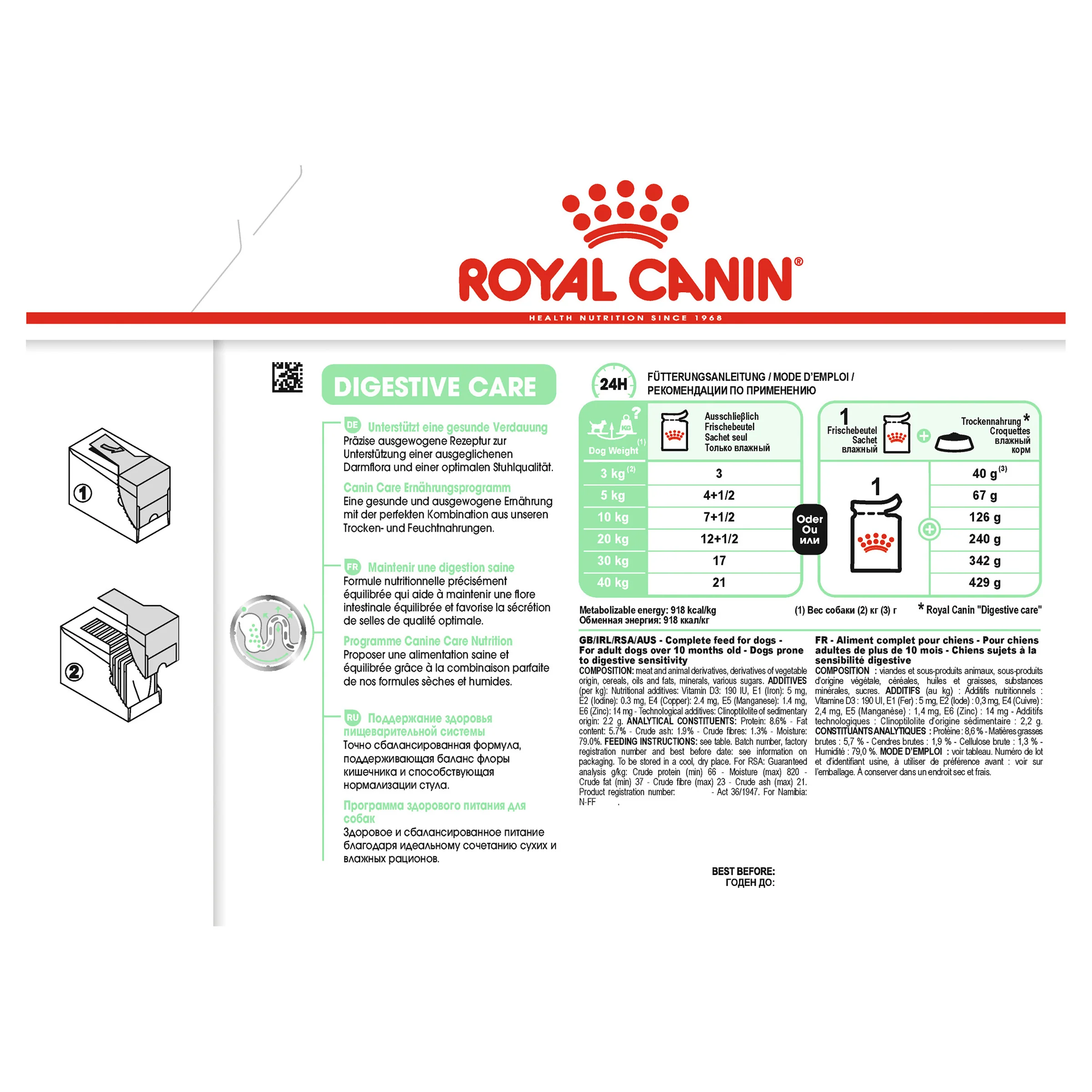 Royal Canin Digestive Care Wet Dog Food - Image 5