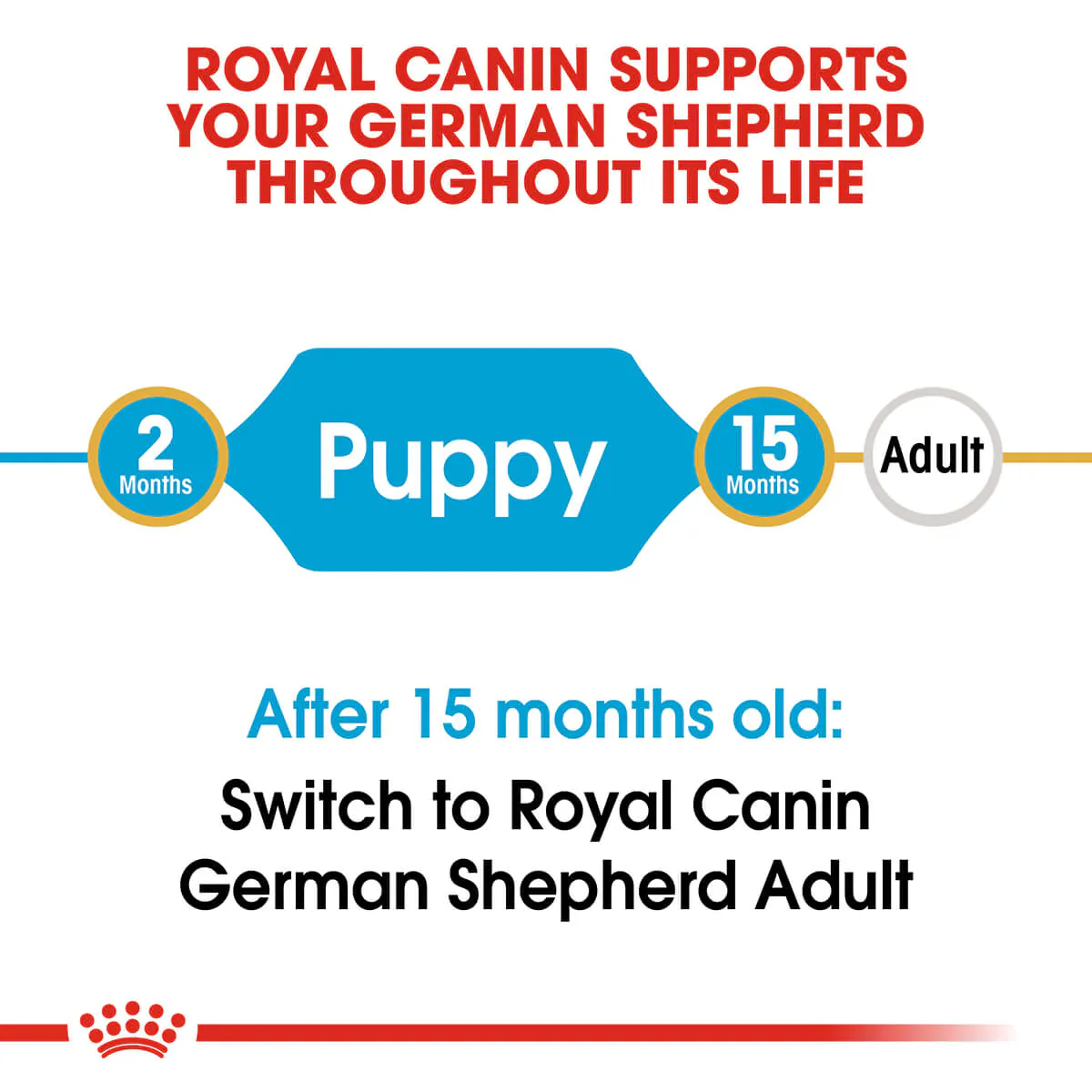 Royal Canin German Shepherd Puppy Dry Dog Food - Image 2