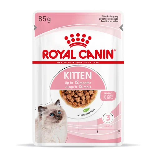 Royal Canin Kitten Chunks in Gravy Wet Cat Food - Image 4