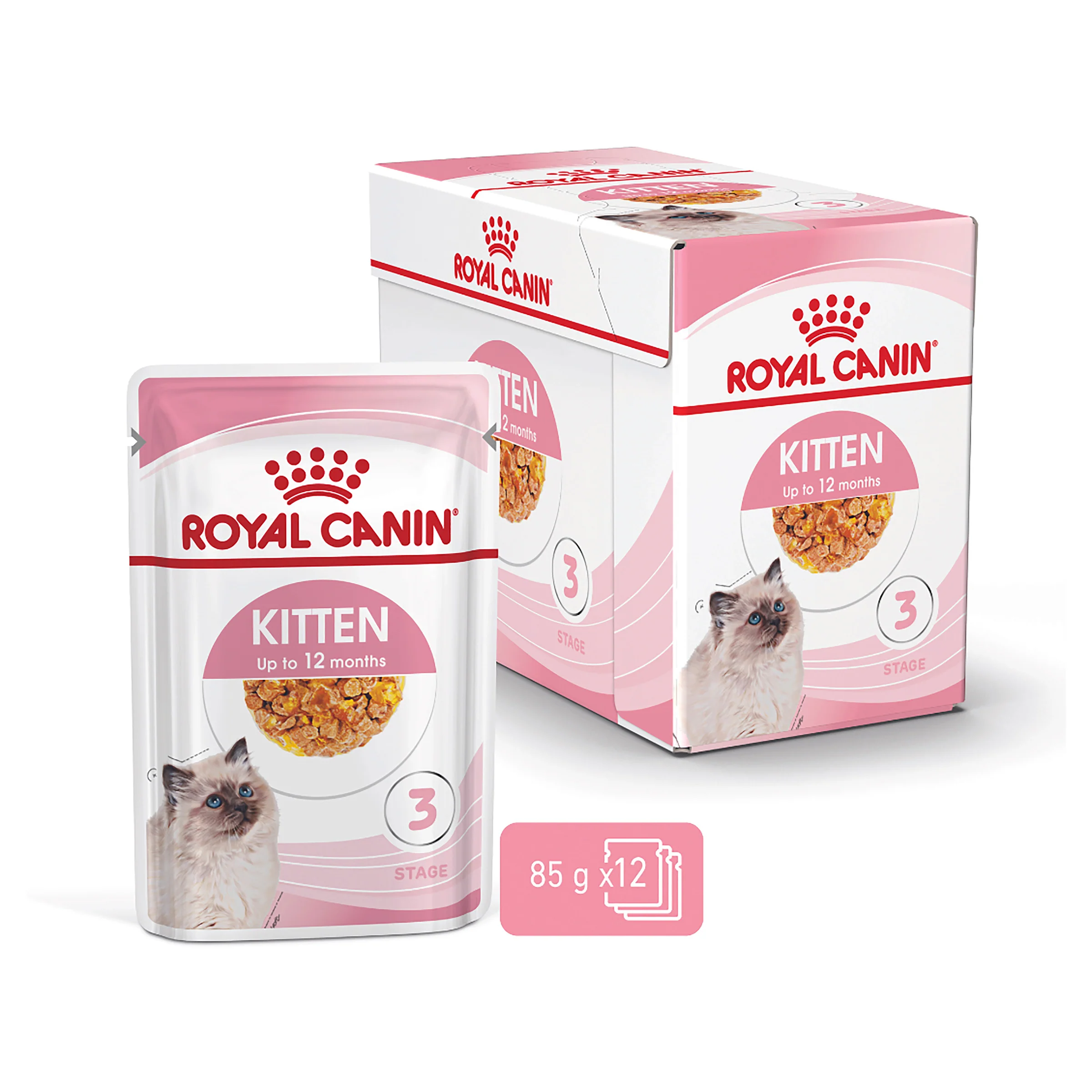 Royal Canin Kitten Chunks in Jelly Wet Cat Food - Image 3
