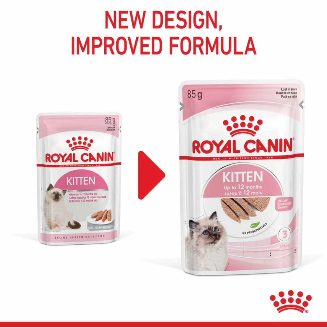 Royal Canin Kitten Loaf Wet Cat Food - Image 3