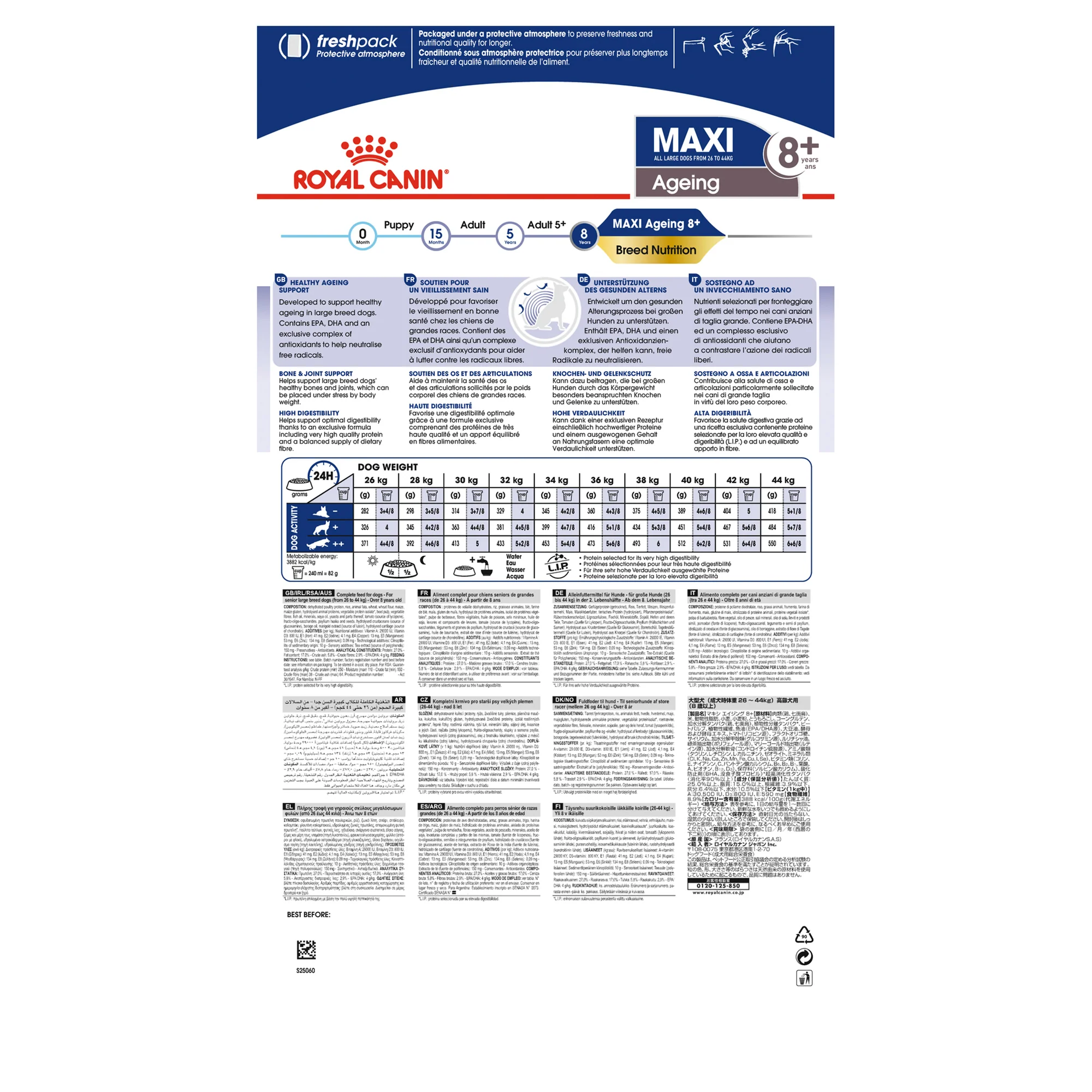 Royal Canin Maxi Ageing 8 Plus Senior Dry Dog Food - Image 3