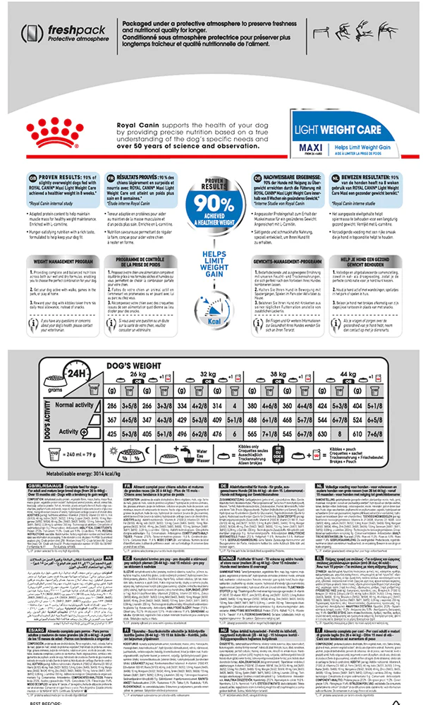 Royal Canin Maxi Light Weight Care Dry Dog Food - Image 4