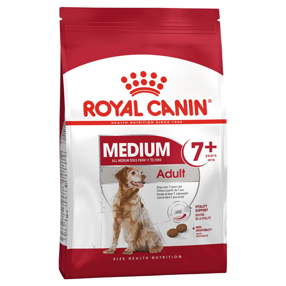 Royal Canin Medium Adult 7 Plus Dry Dog Food - Image 2