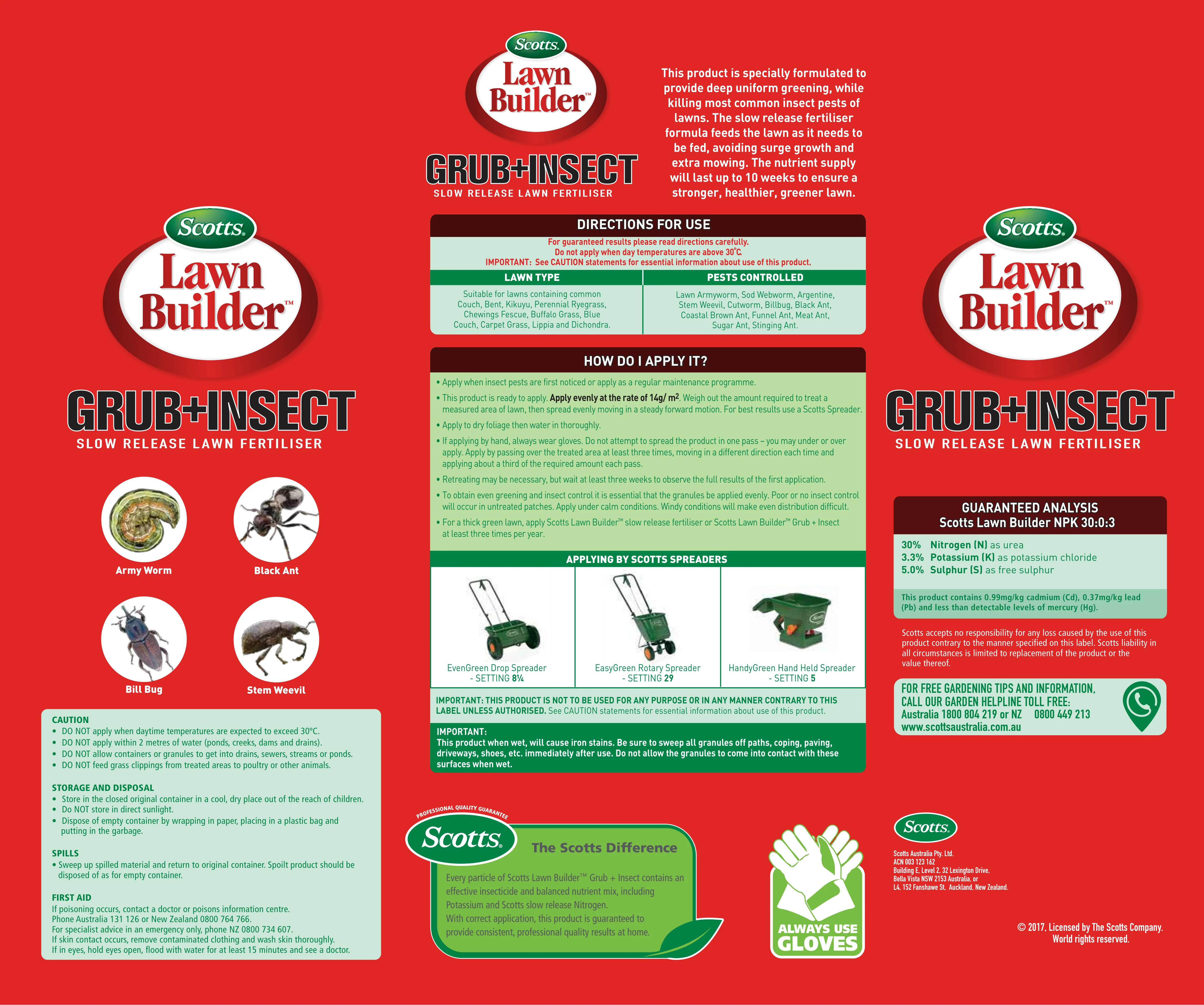 Scotts Lawn Builder + Grub and Insect Control - Image 3