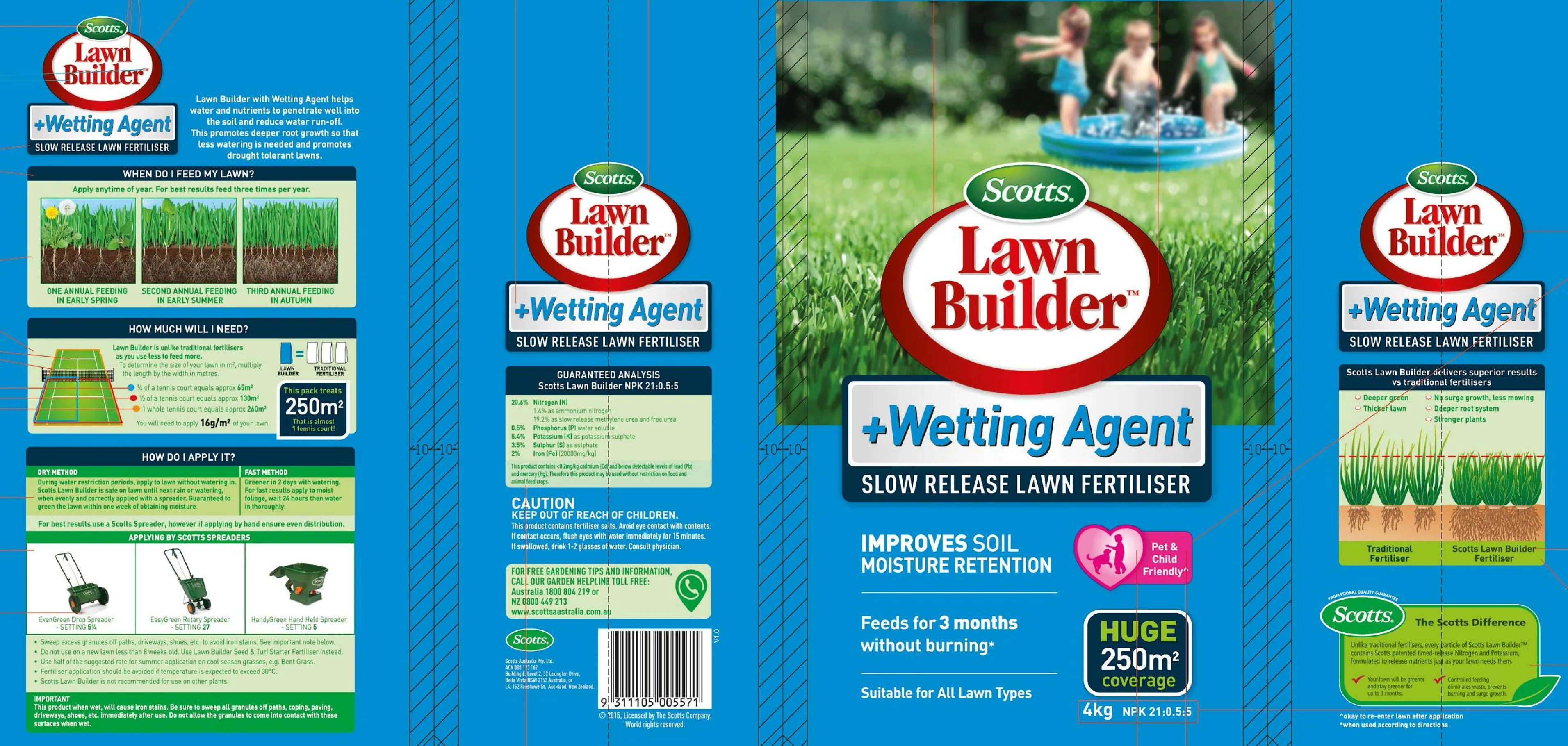 Scotts Lawn Builder + Wetting Agent - Image 2