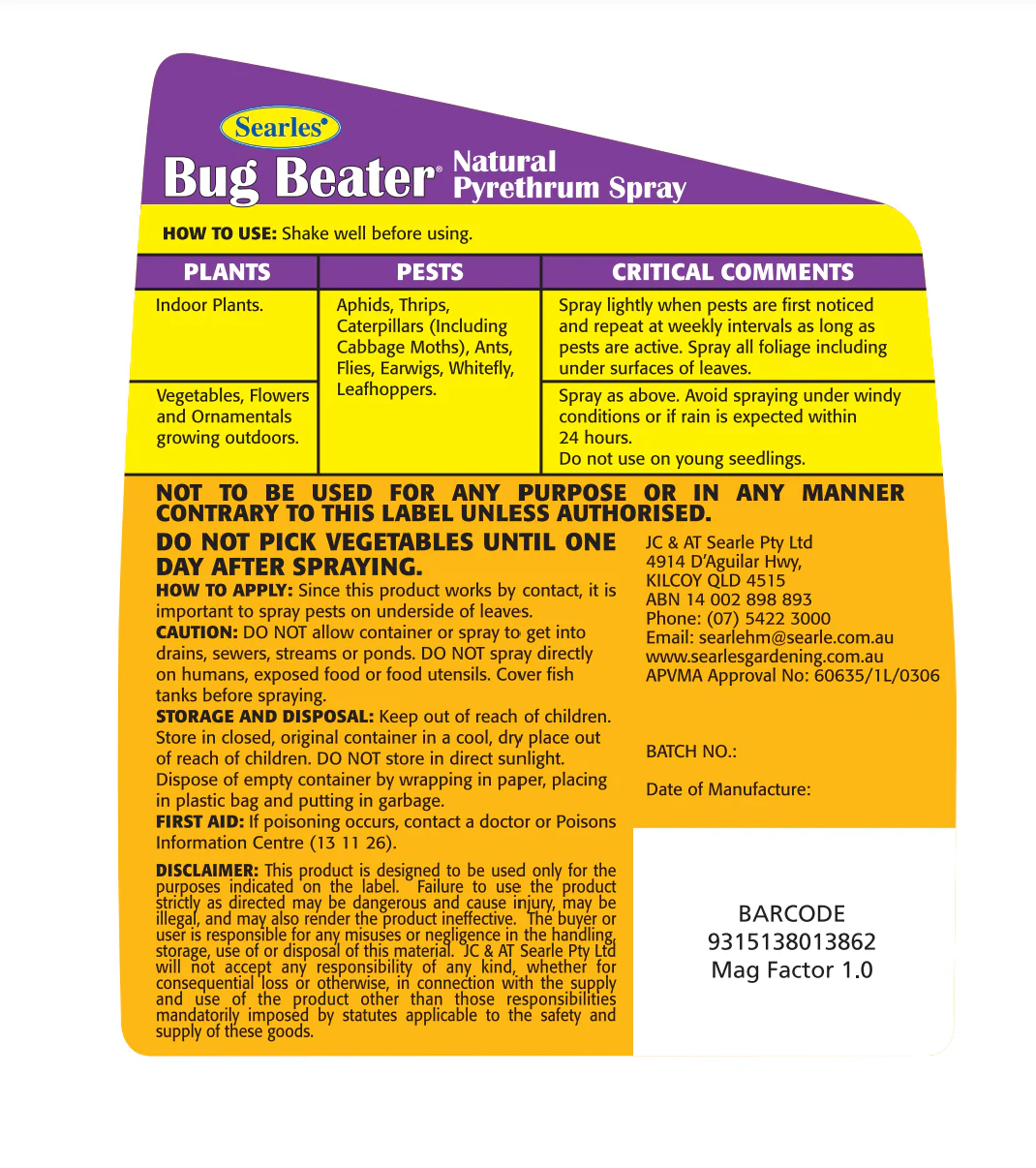 Searles Bug Beater - Image 2