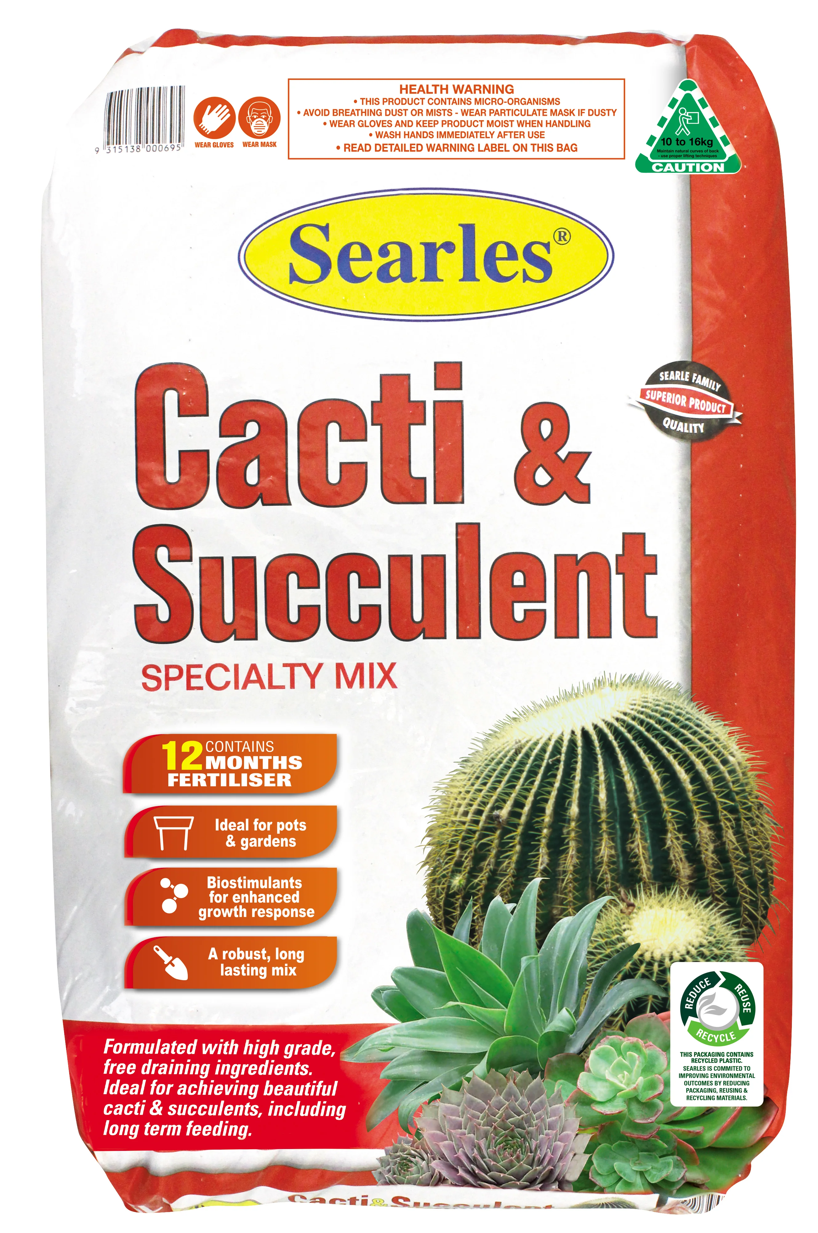 Searles Cacti and Succulent Specialty Mix - Image 2