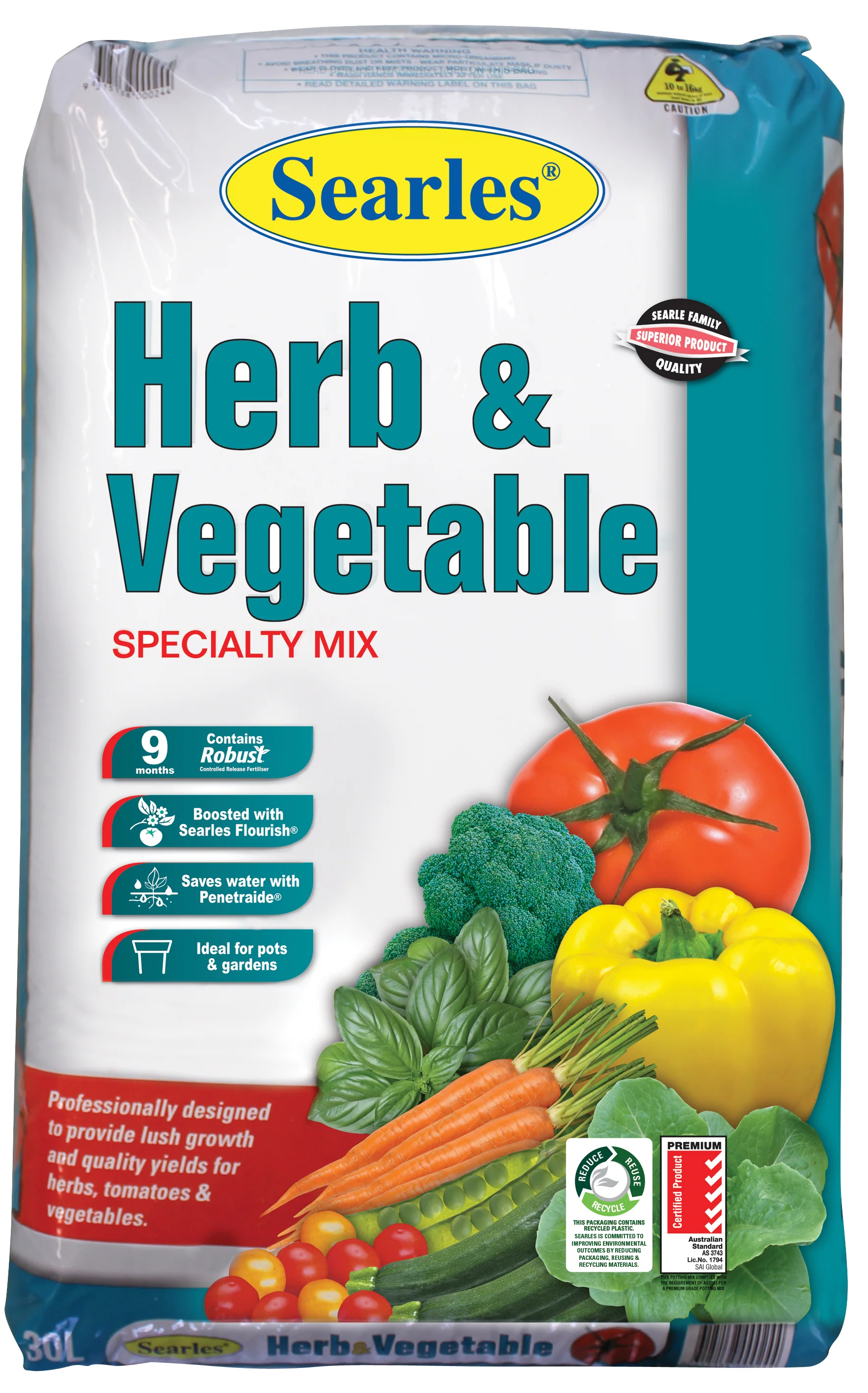 Searles Herb and Vegetable Specialty Mix - Image 2