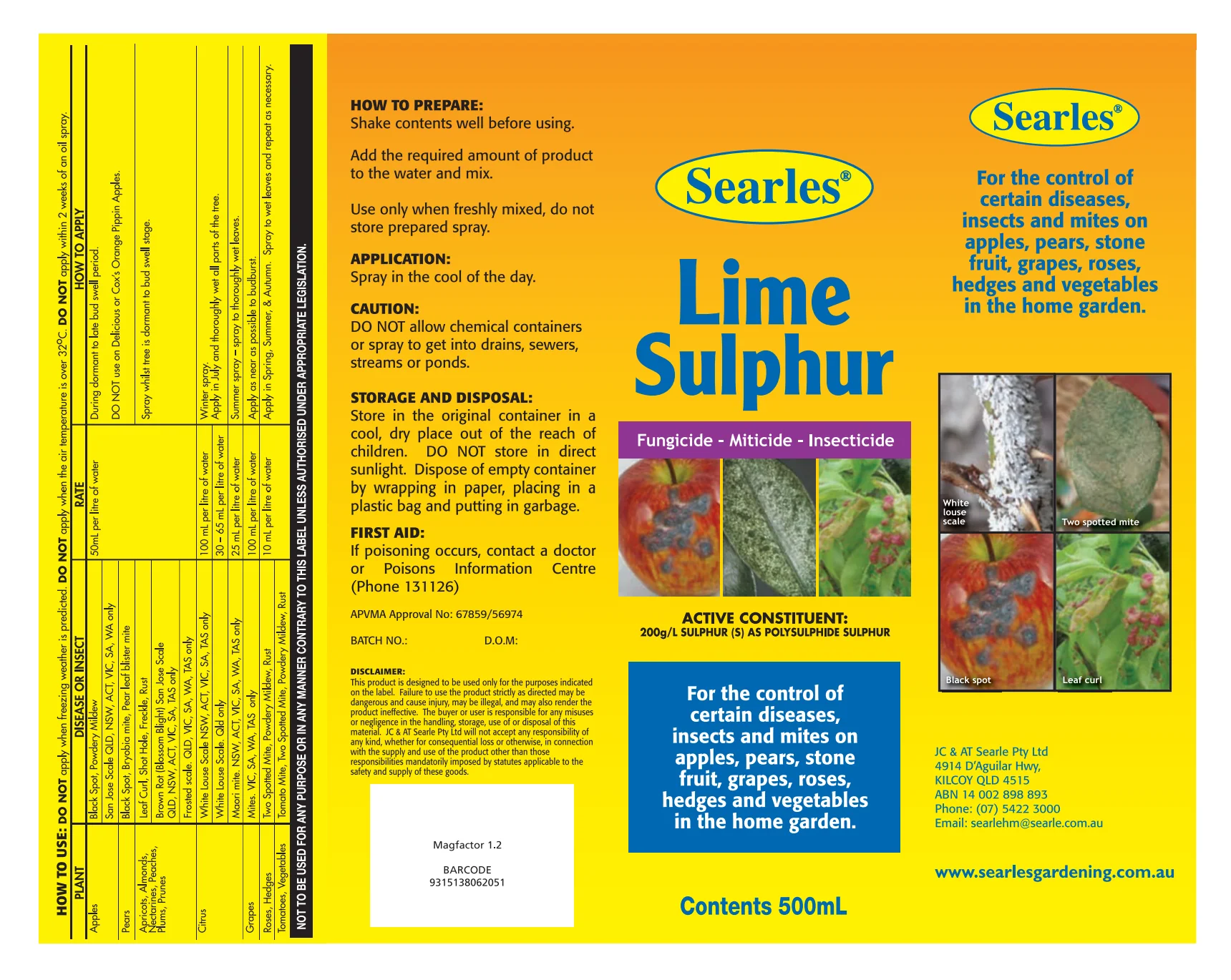Searles Lime Sulphur - Image 2