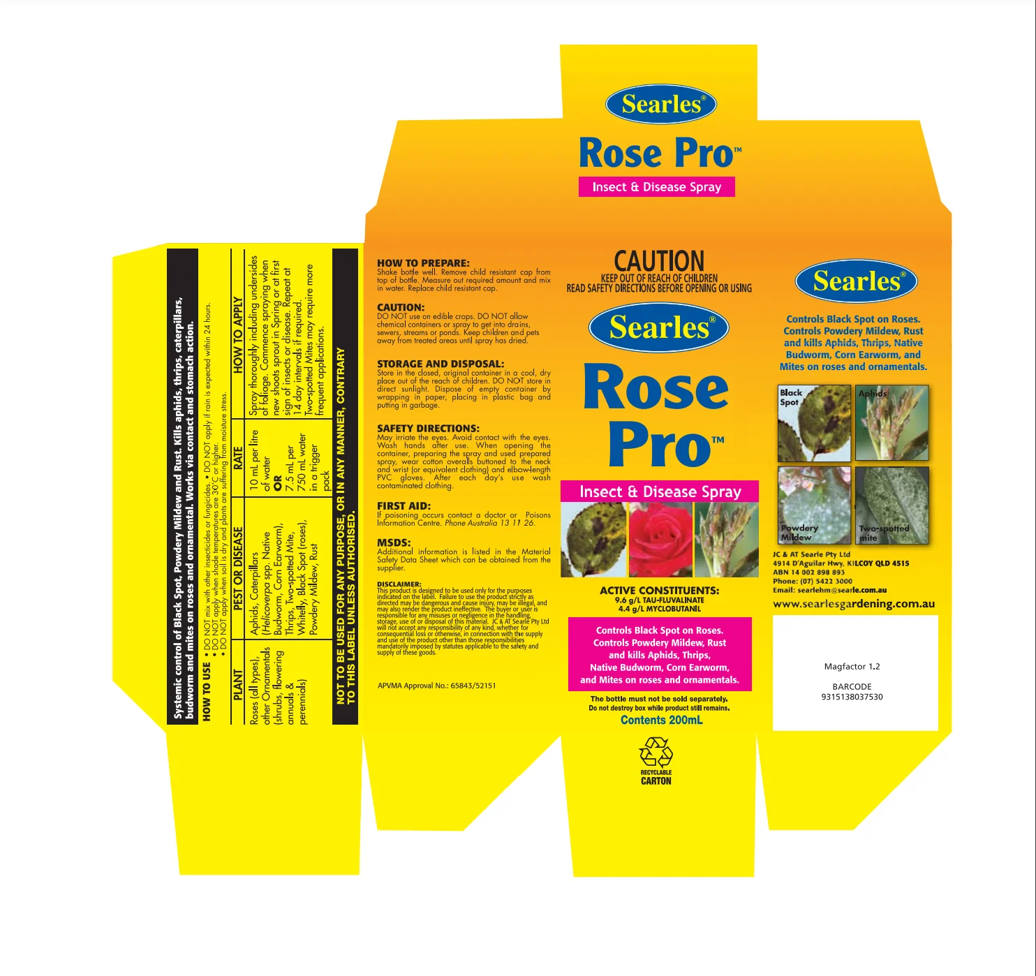 Searles Rose Pro Concentrate - Image 2