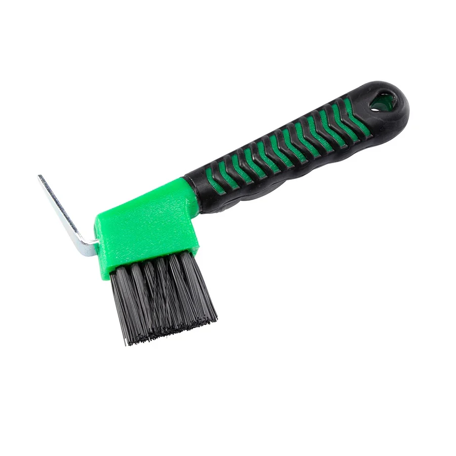 Soft Grip Deluxe Hoof Pick with Brush - Image 3