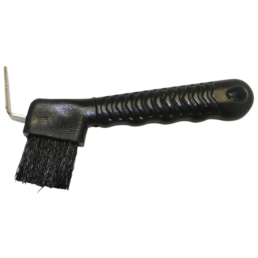Soft Grip Deluxe Hoof Pick with Brush - Image 4