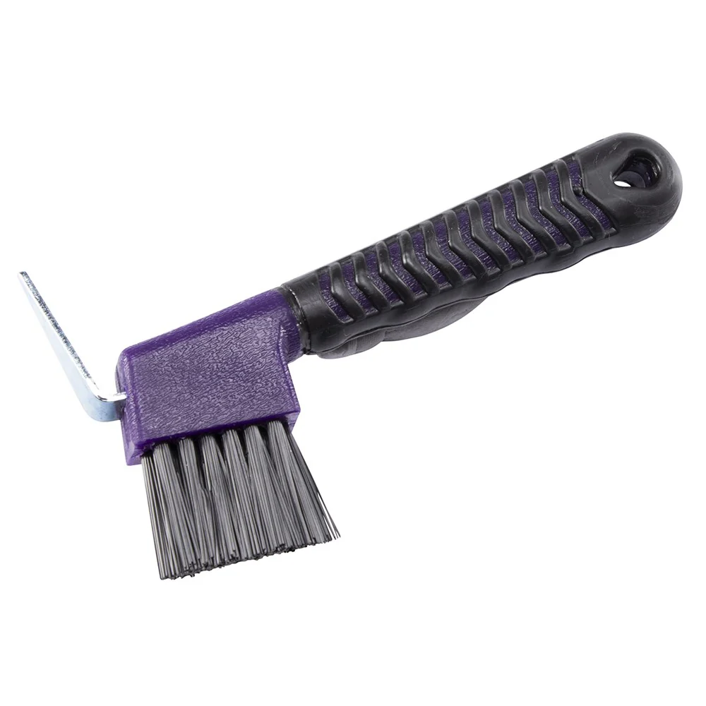 Soft Grip Deluxe Hoof Pick with Brush - Image 6