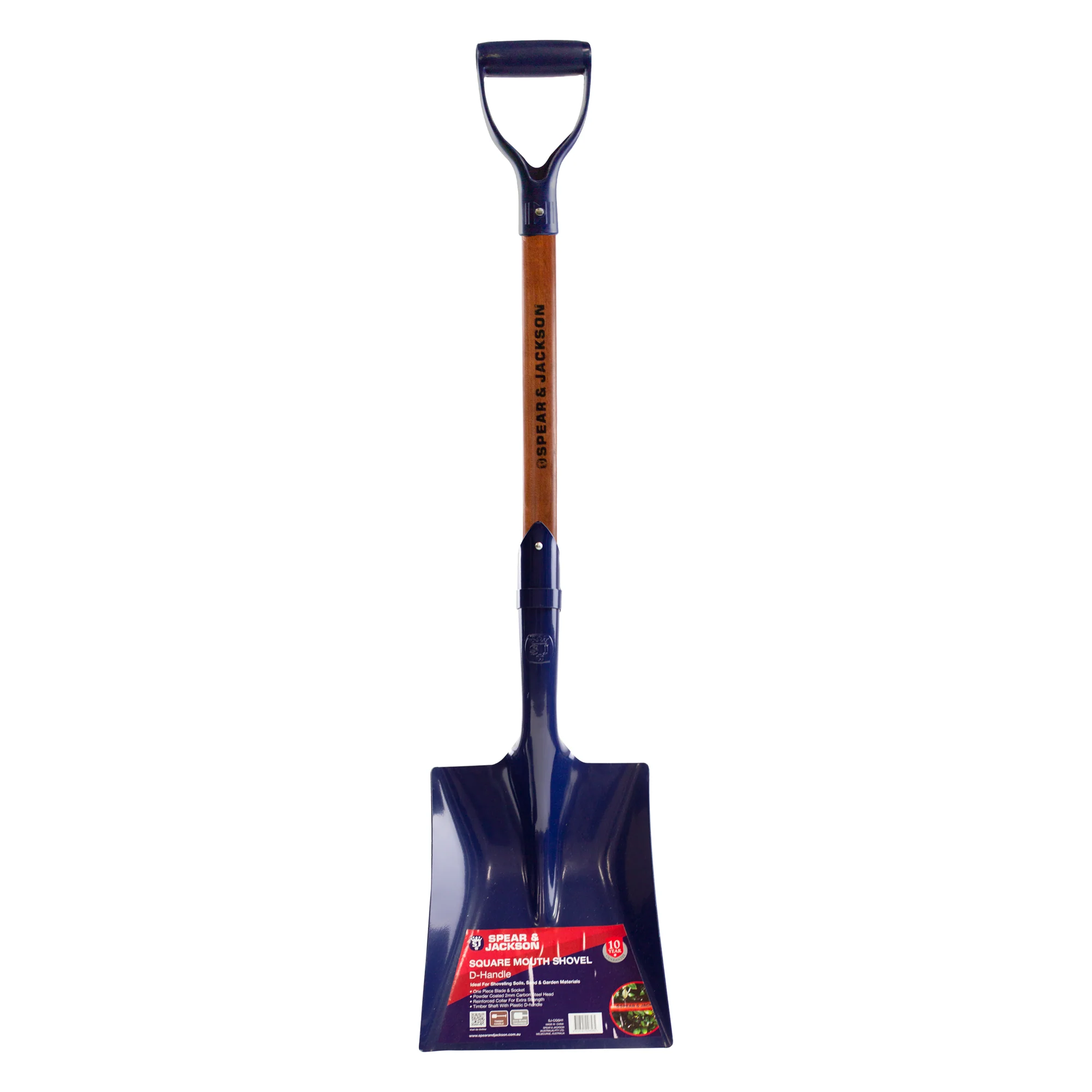 Spear and Jackson County Timber Square Mouth Shovel with D Handle