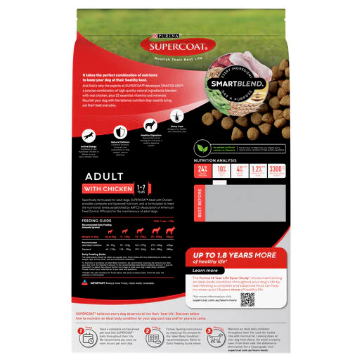Supercoat Adult Chicken Dry Dog Food - Image 2