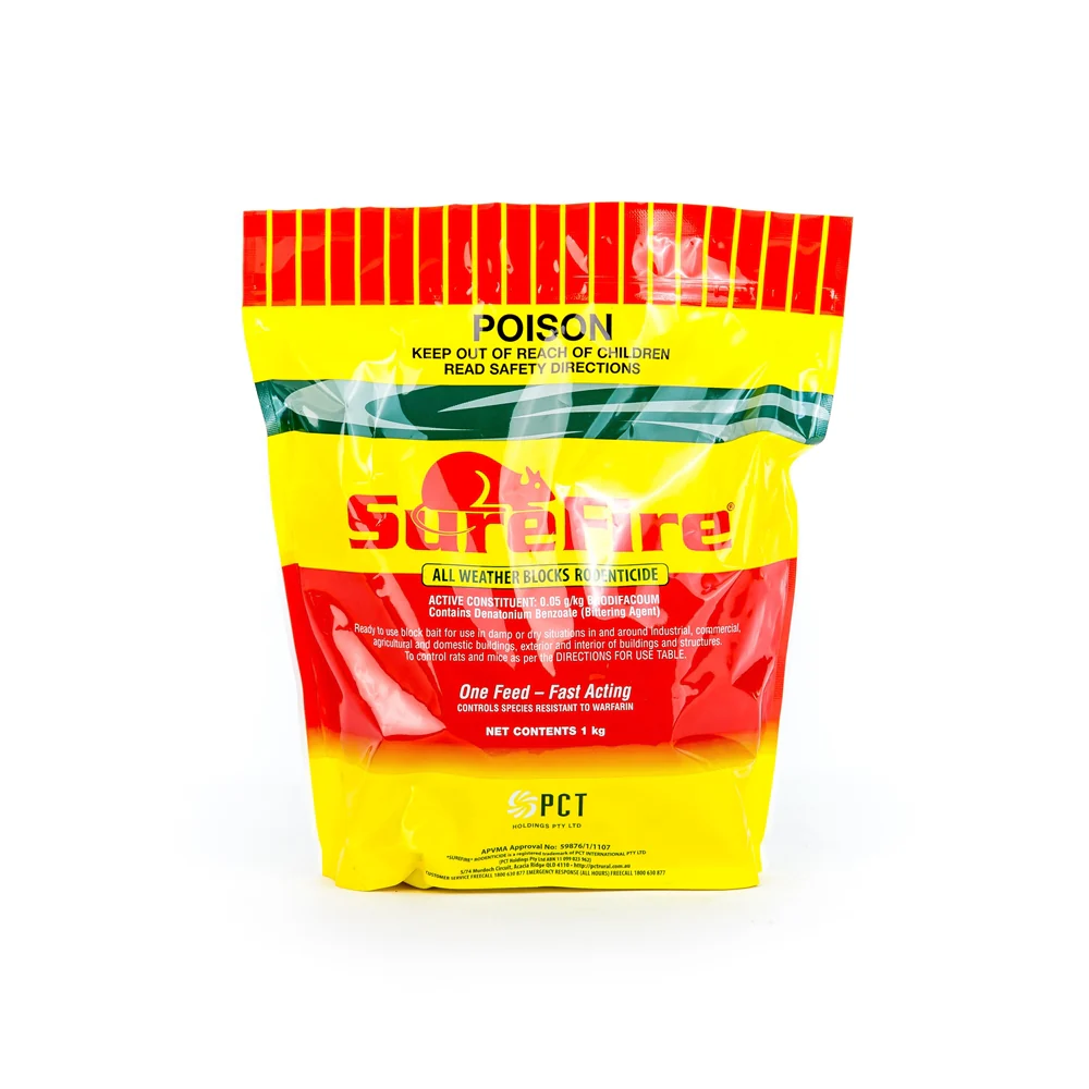 Surefire All Weather Rodent Blocks Rodenticide